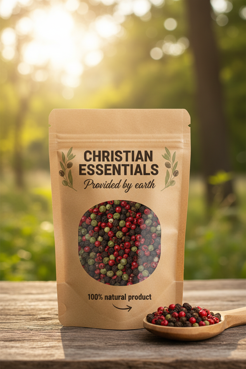 4-Seizoenen Peper India & Brazillië Biologisch