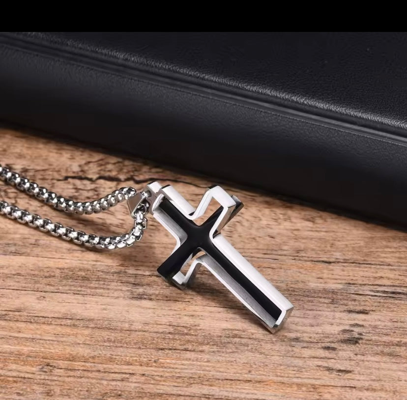 360° Draaiende Kruisketting