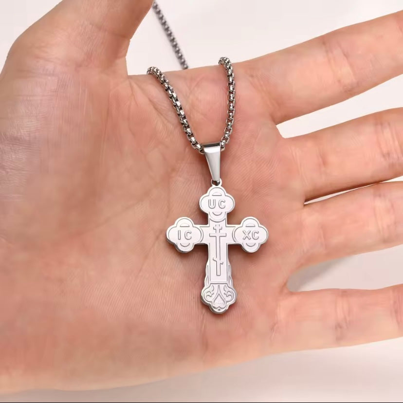 Orthodoxe Crucifix Cross Ketting