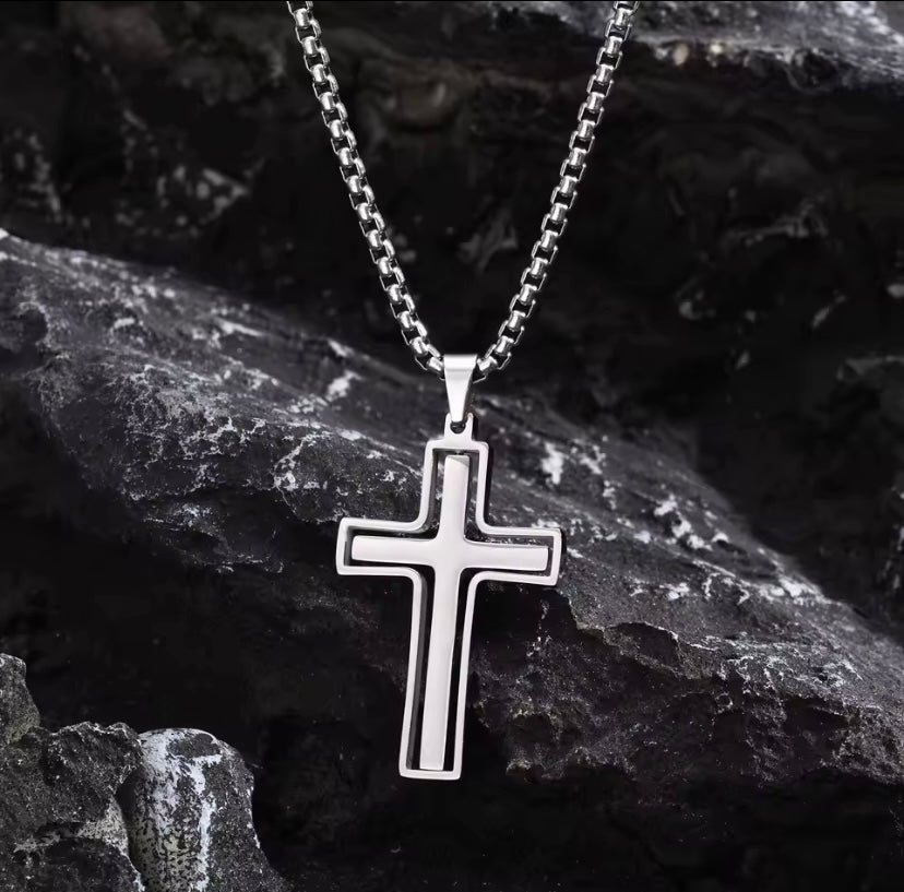 360° Draaiende Kruisketting