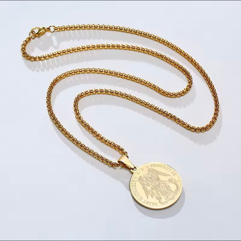 St. Michael Badge Medaille