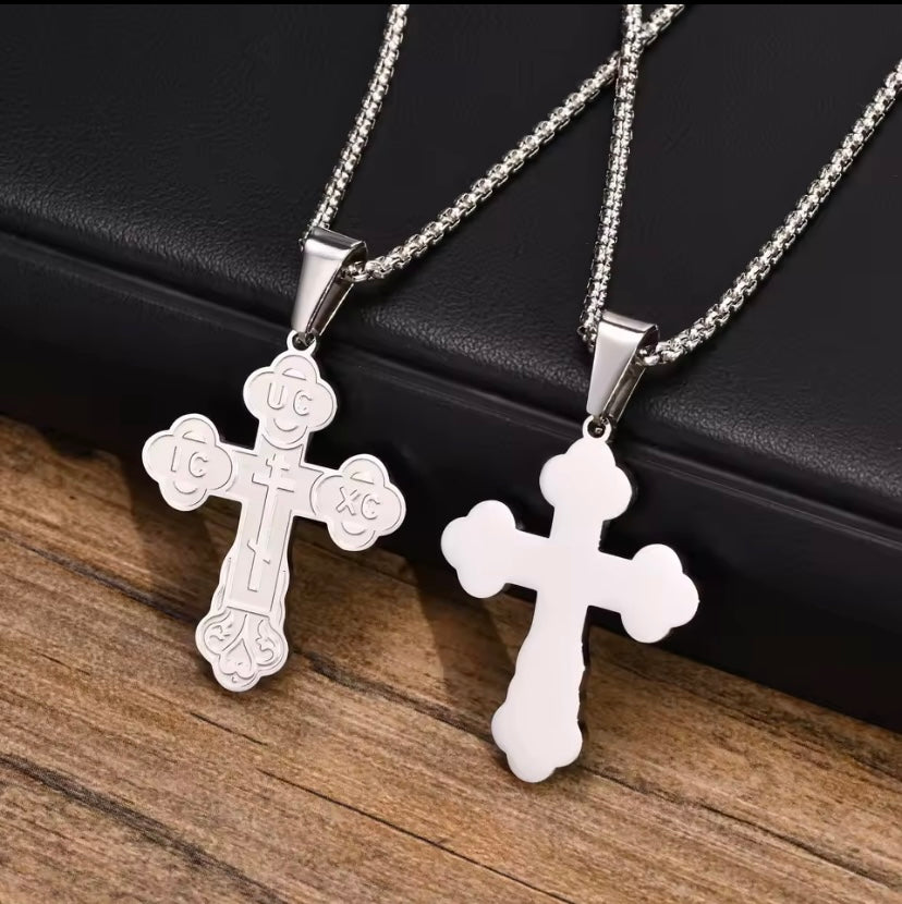 Orthodoxe Crucifix Cross Ketting