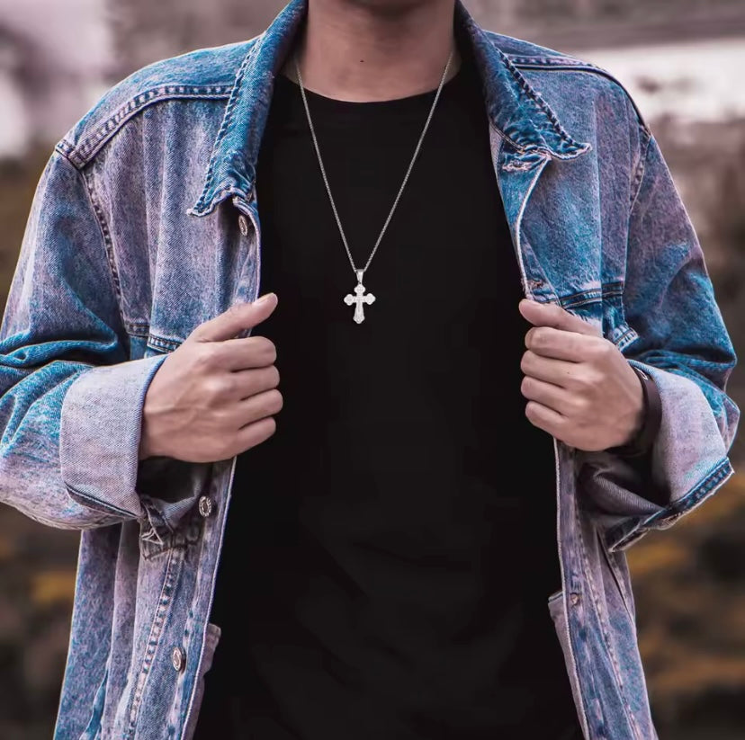 Orthodoxe Crucifix Cross Ketting