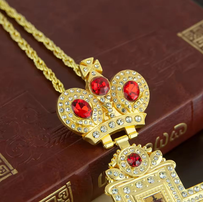 Bisschop’s borstkruis hanger ketting