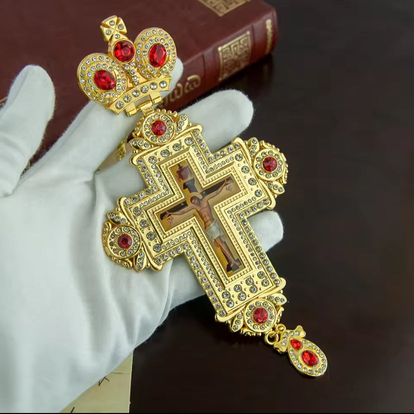 Bisschop’s borstkruis hanger ketting