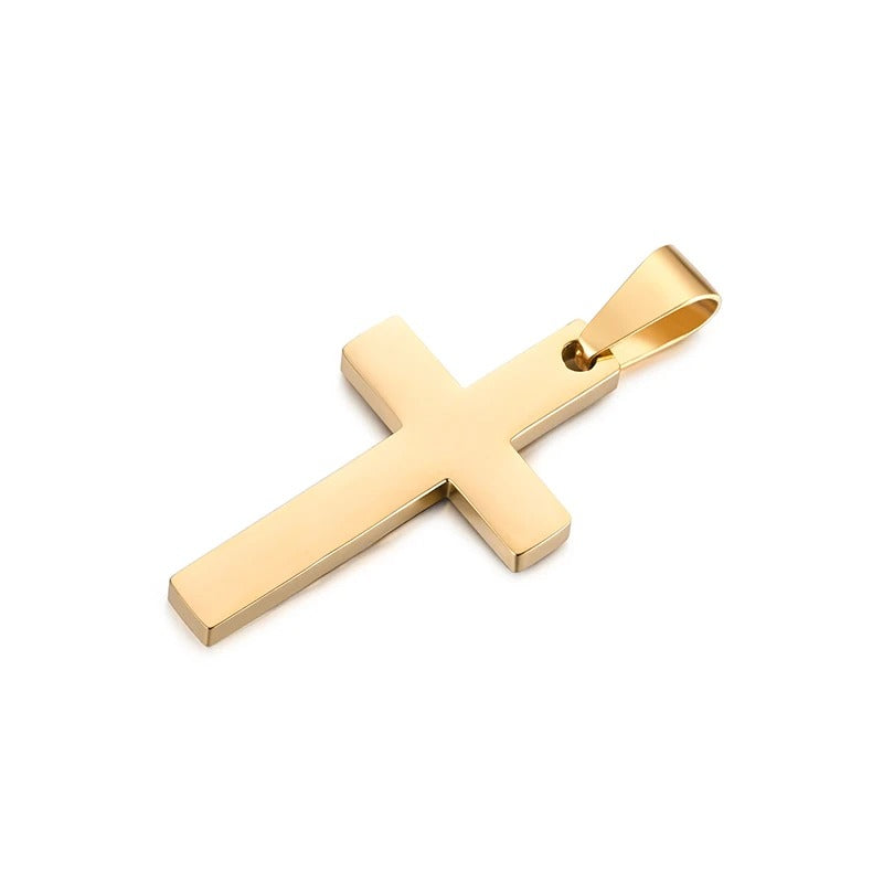 Goudkleurige Kruisketting